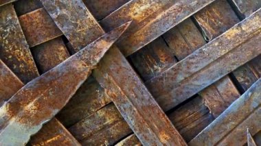 Old swords. Rusty sword. Scrap metal. Rusty iron. Rusty edged weapons. Rusty blade