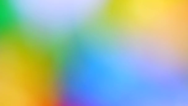 Defocused Rainbow Color Bokeh Abstract Rainbow Background Abstract Multicolored Bokeh — Wideo stockowe