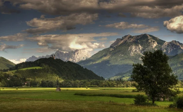 Alperna, bergslandskap, dachstein, Österrike — Stockfoto