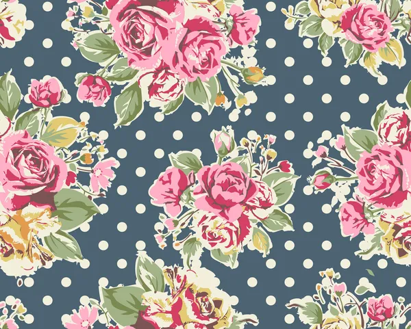 pembe vintage nokta deseni arka plan ile yükseldi