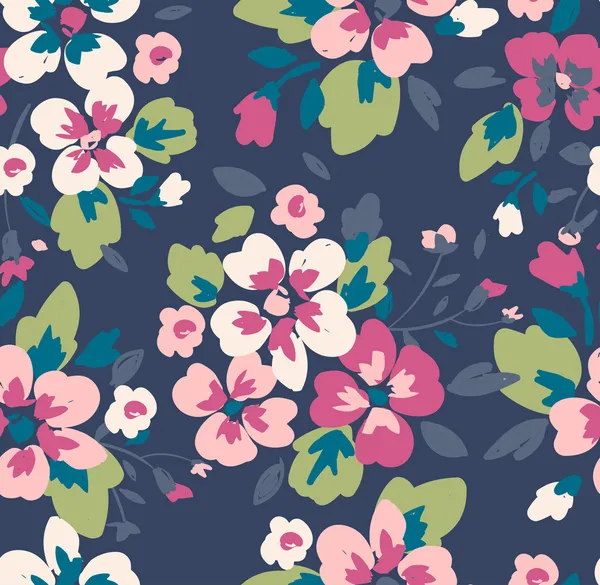 Kusursuz Çiçeksiz Desen Arkaplanı