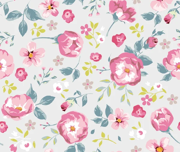 Background roses pattern wallpaper Wallpaper vintage rose pattern on navy background — Stock