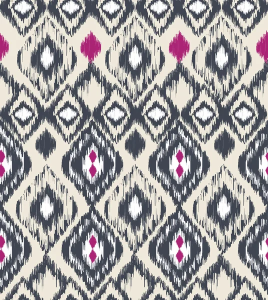 Ethnic tribal print seamless vector pattern background Stock Illustration
