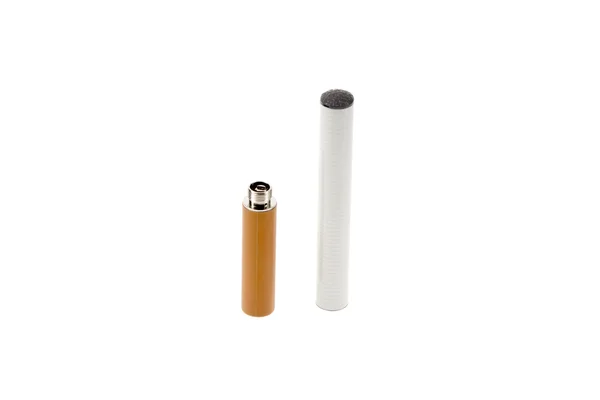 Wiederaufladbare elektronische Zigarette Stockbild