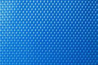 Naylon mavi doku. Spor kumaşı ya da soyut dokuma için koyu polyester iplik malzemesi. Duvar kağıdı için karbon deseni, grafik tasarımı