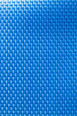 Naylon mavi doku. Spor kumaşı ya da soyut dokuma için koyu polyester iplik malzemesi. Duvar kağıdı için karbon deseni, grafik tasarımı
