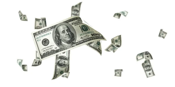 Esik Pénz Amerikai Pénz Washington Amerikai Készpénz Usd Háttér — Stock Fotó