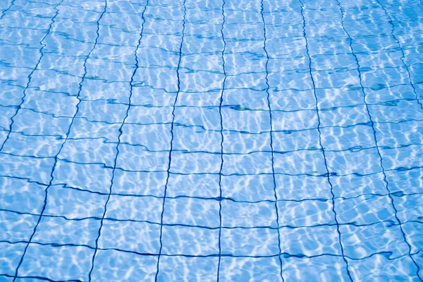 Sfondo Piscina Acqua Struttura Della Piscina Onde Blu Superficie Dell — Foto Stock