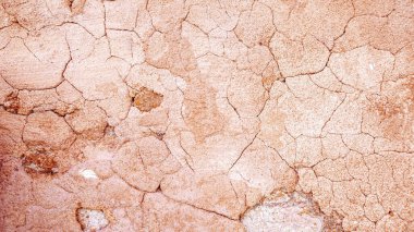 Duvar dokusu. Klasik grunge alçı ya da beton sıva yüzeyi. Çimento desenli arka planda eski bir taş. Soyut Web Afişi. Boşluğu Kopyala