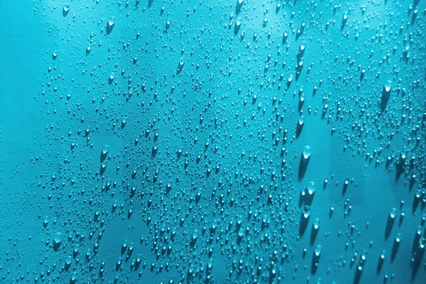 Krople Wody Tle Kropelka Strumienia Deszczowego Tekstury Opuść Rozprysk Wody — Zdjęcie stockowe