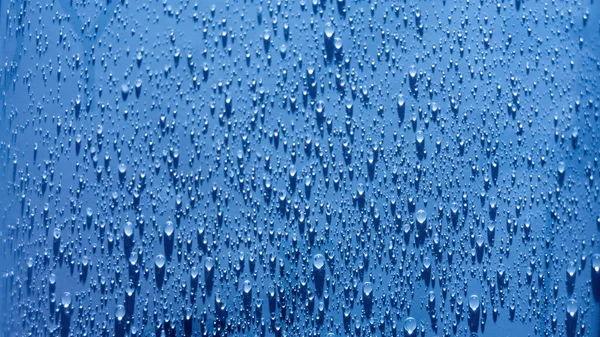 Água Deixa Cair Textura Solte Padrão Água Respingo Foco Seletivo — Fotografia de Stock
