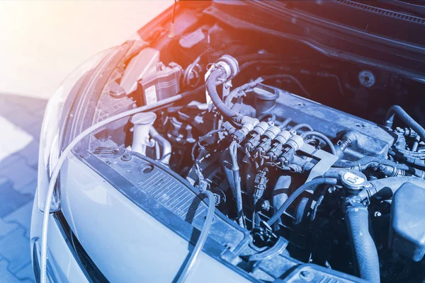 Car Air Repair Conditioner Service Check Automotive Vehicle Conditioning System — Φωτογραφία Αρχείου