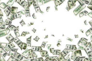 Para düşüyor. Amerikan parası. Washington Amerikan parası, Amerikan geçmişi.