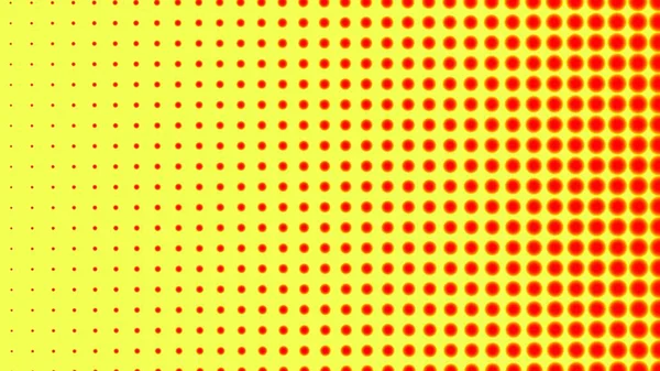 Abstract trendy concept vector comics pop art style blank layout template with gradient red dots pattern on yellow background. For variety of design sale banner, empty bubble, illustration comic book design.