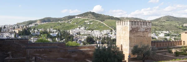 Alhambra panorama — Stok fotoğraf