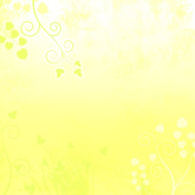 Beautiful Spring Yellow Curly Background Texture clipart