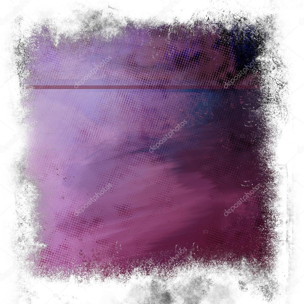 Framed Lavender Purple Abstract Background Grunge