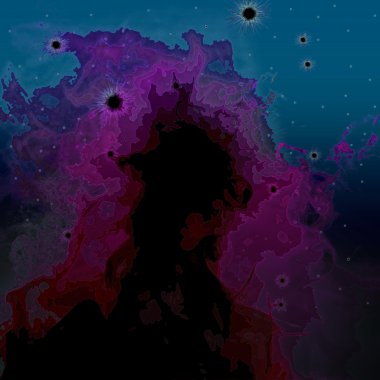Abstract Nebula Space & Sky Series 4 clipart