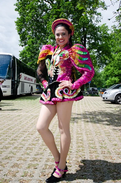 Bailarina de Ecuador — Foto de Stock