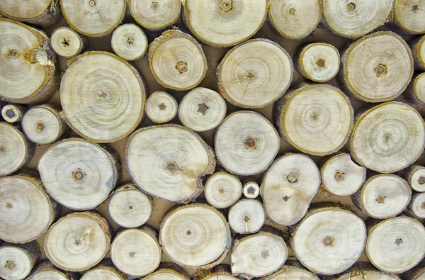 wooden circles