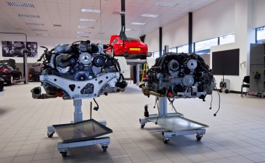 porsche motoru