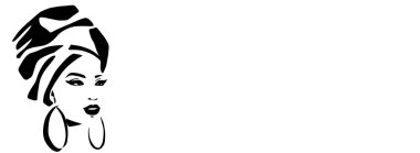 Silüet türban. Logo baş örtüsü