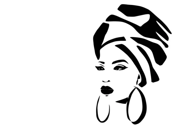 Turban Silhouette Emballage Tête Logo — Photo