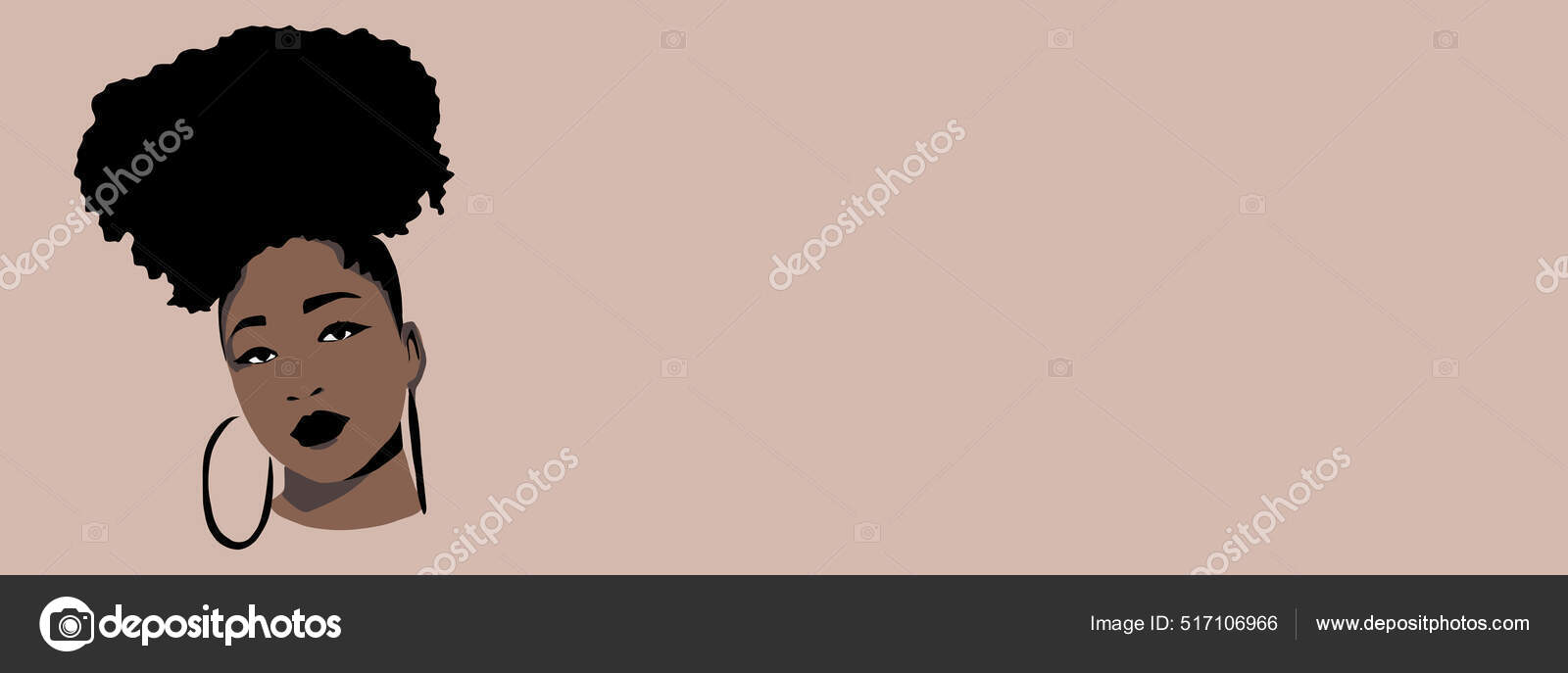 Woman Afro Puff Hair Style Stock Photo by ©Deeworxdesigns 517106966 Woman Afro Puff Hair Style Stock Photo by ©Deeworxdesigns 517106966