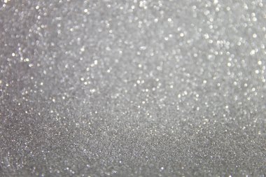 Işıltılı gümüş bokeh arkaplanı