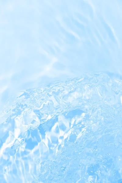 Fresh Water Background Bright Blue Wave Pattern Natural Rippled Water — Stockfoto