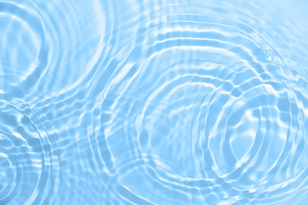 Fresh Water Background Blue Abstract Pattern Clear Rippled Water Texture — Stockfoto
