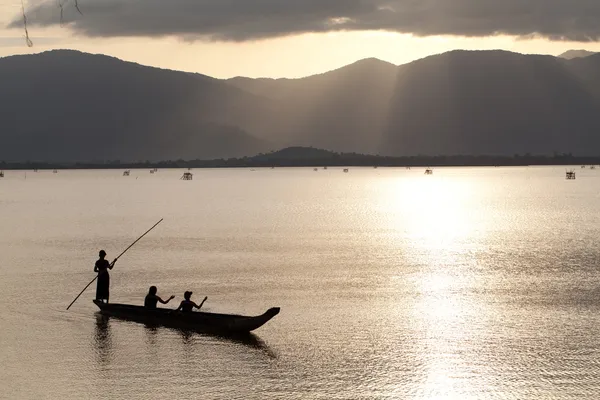 Vietnam landschap Rechtenvrije Stockafbeeldingen