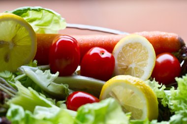 salata taze ve sağlıklı