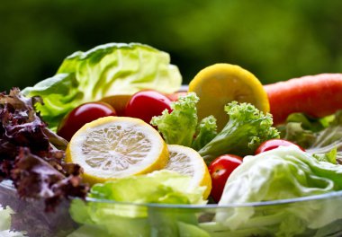salata taze ve sağlıklı