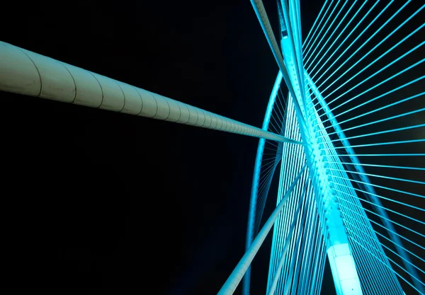 stock image Steel structure of a bridge