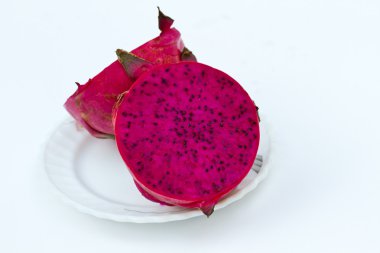 Kırmızı dragon meyve için ikiye ayırmak