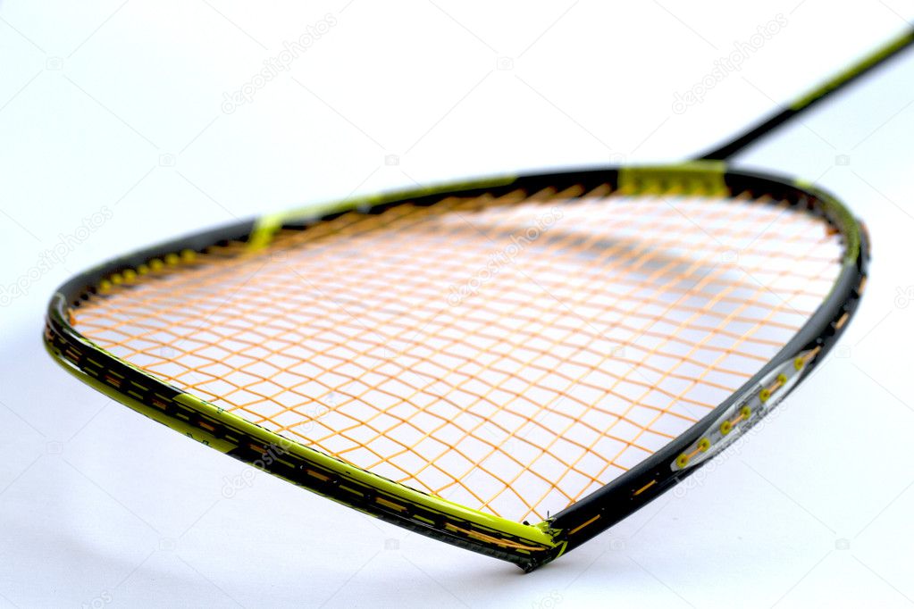 broken badminton racket