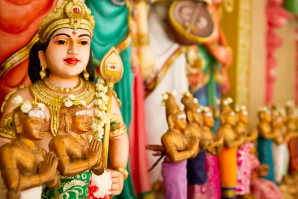 Inside an Indian temple in Malaysia — Stock Photo, Image