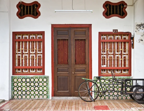Heritage old house in Penang — Stock Photo, Image