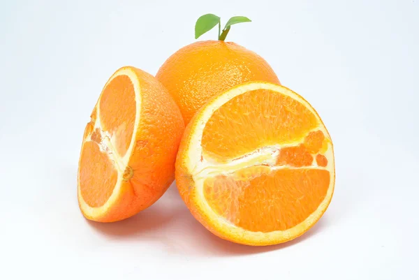 Oranges on a white background — Stock Photo, Image