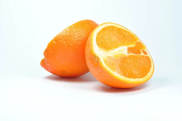 Oranges on a white background — Stock Photo, Image