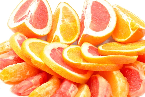葡萄柚和橘子 — 图库照片