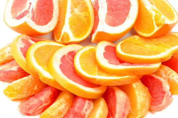 グレープ フルーツとオレンジ — ストック写真