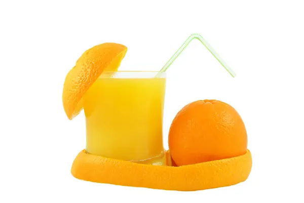 Апельсиновый сок — стоковое фото