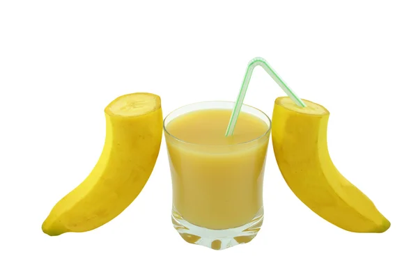 Банановый сок — стоковое фото
