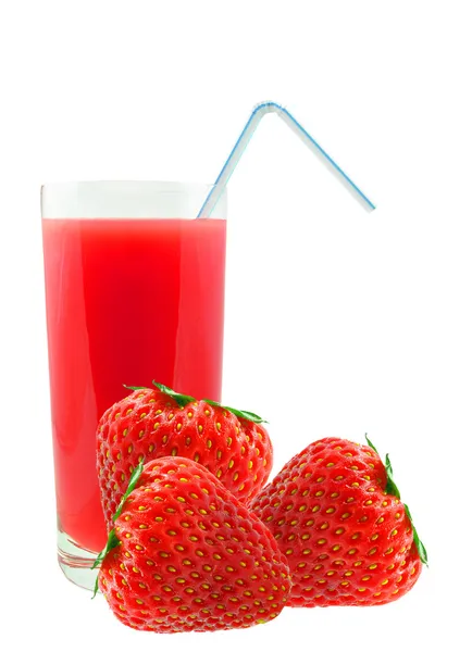 Strawberry juice — Stock Photo, Image