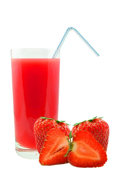 Strawberry juice — Stock Photo, Image