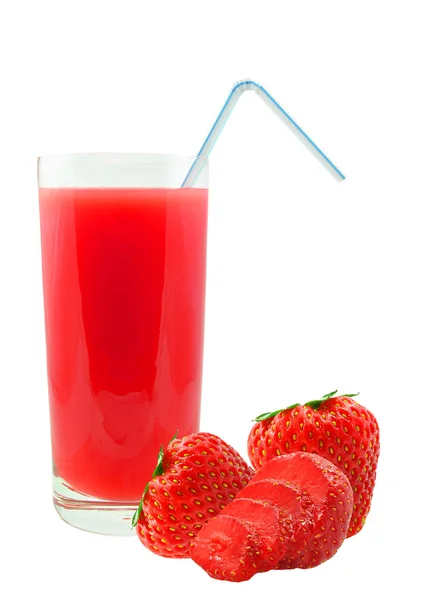 Strawberry juice — Stock Photo, Image