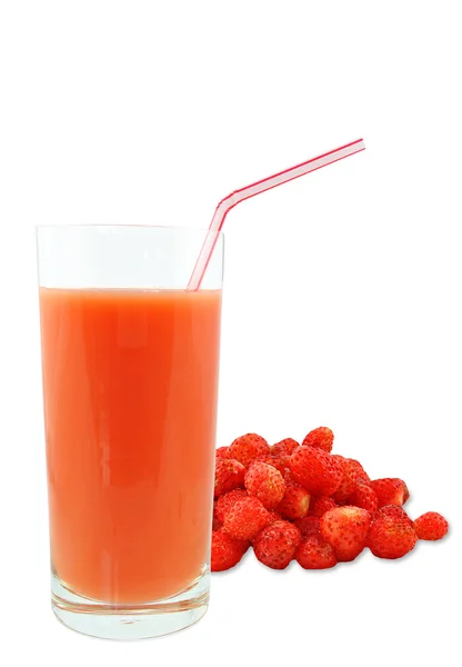 草莓汁 — 图库照片