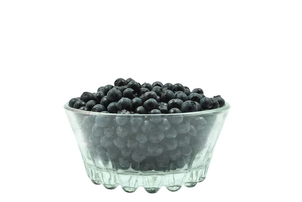 Blueberries in a glass — Stock Photo, Image